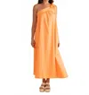 Double A Juliette Dress In Melon In Orange