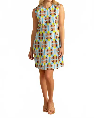Double A Kendall Mini Dress In Small Deco In Multi