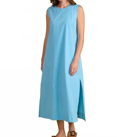 Double A Natasha Midi Dress In Robin's Egg In Multi