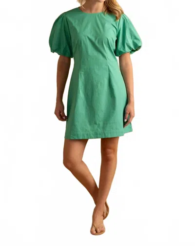 Double A Rome Mini Dress In Lagoon In Gray