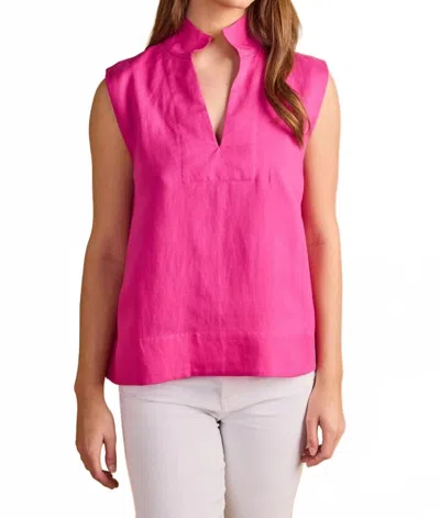 Double A Sandy Sleeveless Top In Fuchsia In Pink