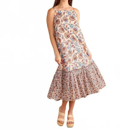 Double A Vera Dress In Nepal Floral In Multi