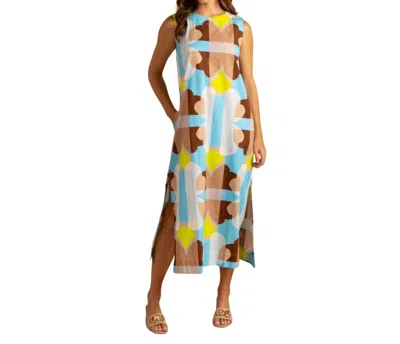 Double A Women's Natasha Dress In Large Deco In Multi