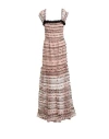 Double C Woman Maxi Dress Pink Size 10 Polyamide, Polyester, Elastane