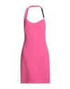 Double C Woman Midi Dress Fuchsia Size 10 Polyester, Elastane In Pink