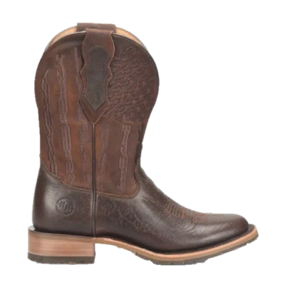 Pre-owned Double-h Boots Double H Men's 11" Beryl Stockman U Toe Brown Work Boots Dh7032