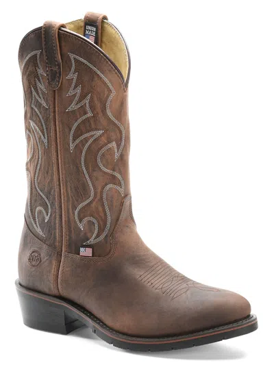 Pre-owned Double-h Boots Double H Men's 12 Inch Robert Sahara Rangedocker