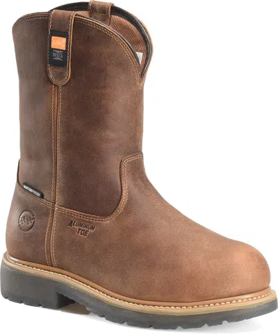 Pre-owned Double-h Boots Men's 10 Inch Boss At Wp Eh Sr Met Guard Bedford