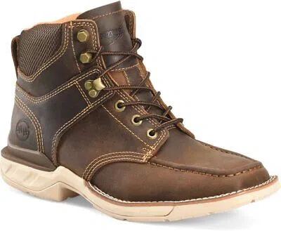 Pre-owned Double-h Boots Men's 6" Brunel Composite Toe Work Boot Brown - Dh5375, Medium Br In Medium Bro