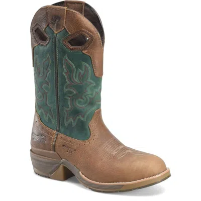 Double-h Boots Men's Censure Comp Toe Western Boots In Brown