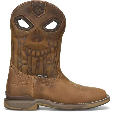 Double-h Boots Men's Lycan Composite Toe Roper Western Boot In Brown