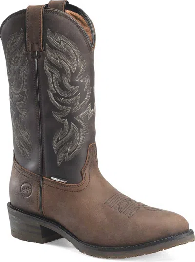 Pre-owned Double-h Boots Men's Tascosa 12 Inch Wp Sr Eh Utopia