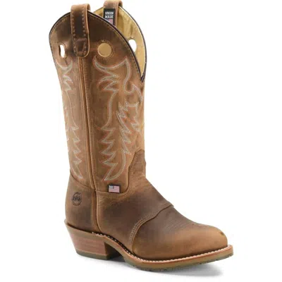 Double-h Boots Women's Daniela Buckaroo Boots In Brown