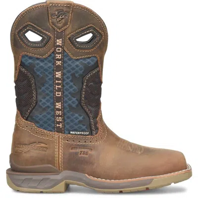 Double-h Boots Women's Watcher Comp Toe Roper Boot In Brown