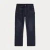 Double Rl Engineer Fit Canvas Carpenter Pant In Indigo