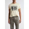 Double Rl Graphic T-shirt In Neutral
