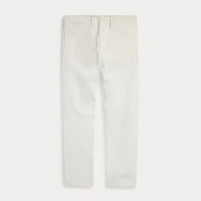 Double Rl Herringbone Twill Officer's Pant In White