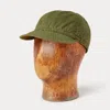 Double Rl Herringbone Twill Service Cap In Olive Drab