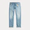Double Rl High Slim Lawton Selvedge Jean In Lawton Wash