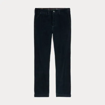 Double Rl Indigo Corduroy Pant