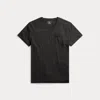 Double Rl Jersey Pocket T-shirt In Faded Black Canvas