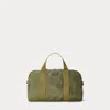 Double Rl Nylon Canvas Utility Duffel In Olive Drab