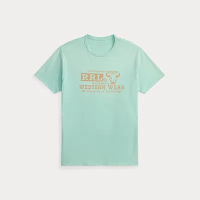 Double Rl Ralph Lauren Cotton-hemp Graphic T-shirt