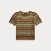 Double Rl Ralph Lauren Fair Isle Wool Jacquard Sweater In Multi