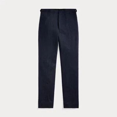 Double Rl Slim Fit Indigo Denim Tuxedo Trouser