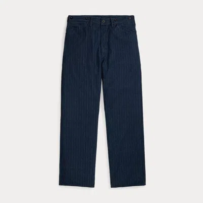 Double Rl Vintage 5-pocket Indigo Twill Pant In Indigo Rinse
