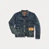 Double Rl Westview Denim Trucker Jacket In Westview Wash