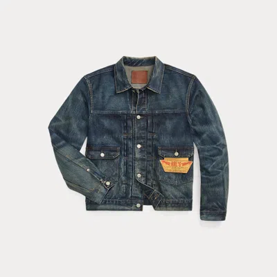 Double Rl Westview Denim Trucker Jacket In Westview Wash