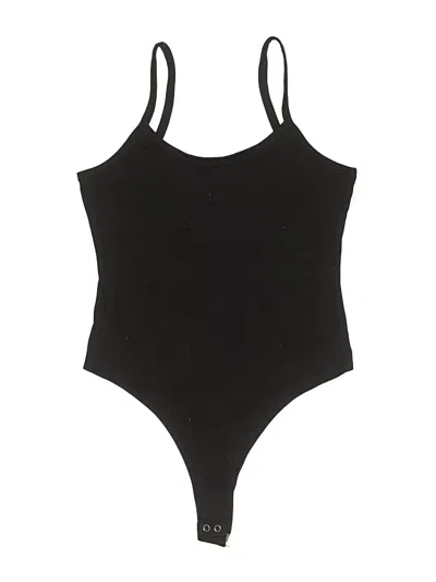 Pre-owned Double Zero Bodysuit In Black