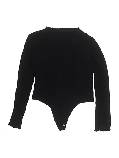 Pre-owned Double Zero Bodysuit In Black