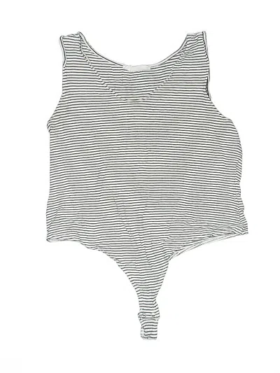 Pre-owned Double Zero Bodysuit In Gray
