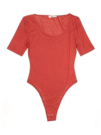 Pre-owned Double Zero Bodysuit In Red
