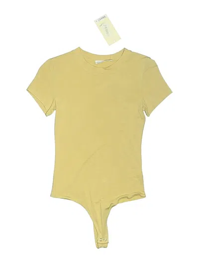 Double Zero Bodysuit In Yellow