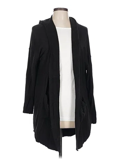 Pre-owned Double Zero Cardigan Sweater In Black