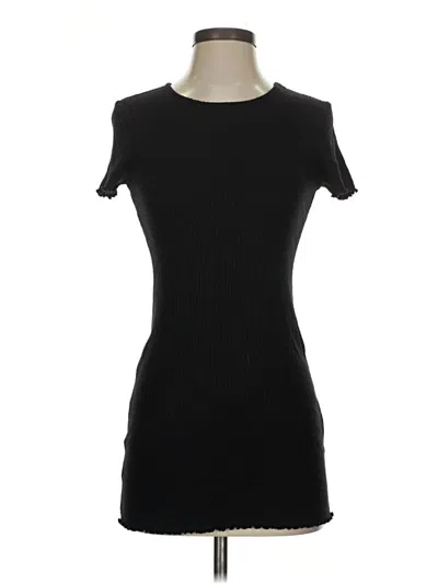Pre-owned Double Zero Casual Dress In Black