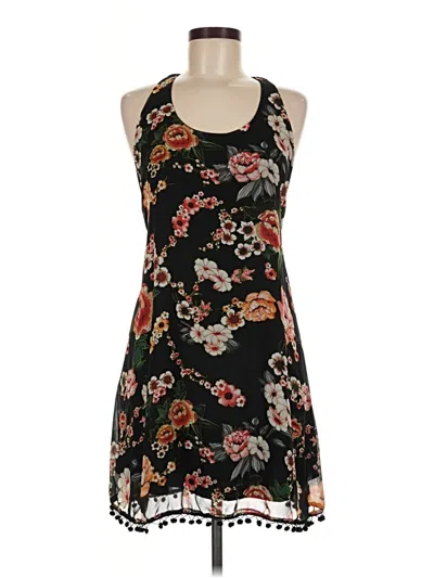 Pre-owned Double Zero Casual Dress In Black