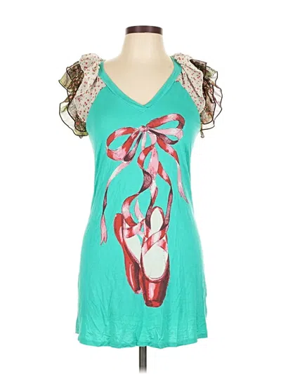 Pre-owned Double Zero Casual Dress In Blue