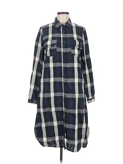 Pre-owned Double Zero Casual Dress In Blue