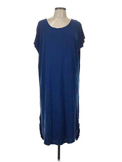 Pre-owned Double Zero Casual Dress In Blue
