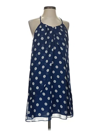 Pre-owned Double Zero Casual Dress In Blue