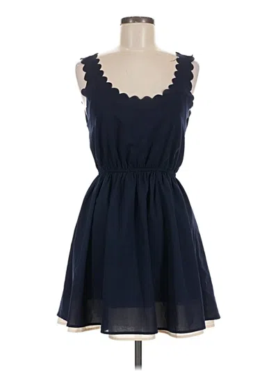 Pre-owned Double Zero Casual Dress In Blue