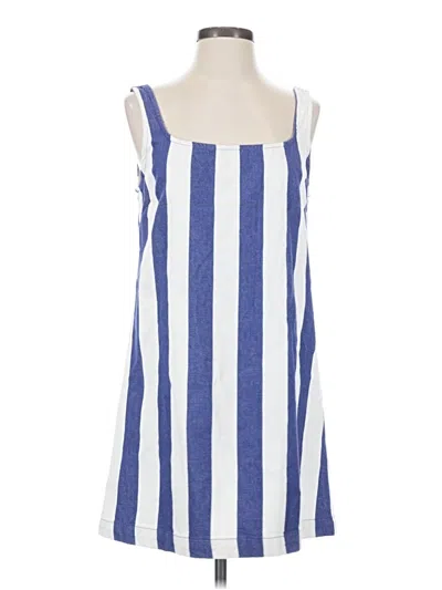 Pre-owned Double Zero Casual Dress In Blue