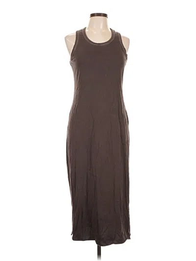 Pre-owned Double Zero Casual Dress In Brown