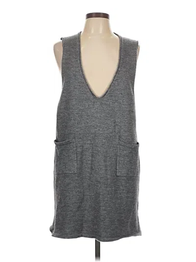 Pre-owned Double Zero Casual Dress In Gray