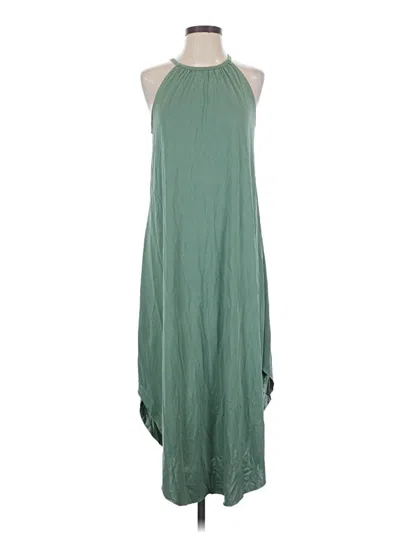 Pre-owned Double Zero Casual Dress In Green