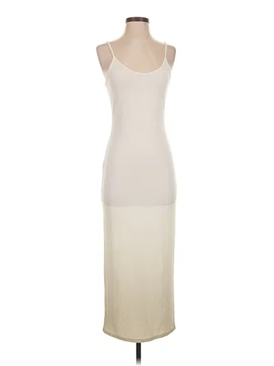 Pre-owned Double Zero Casual Dress In Ivory